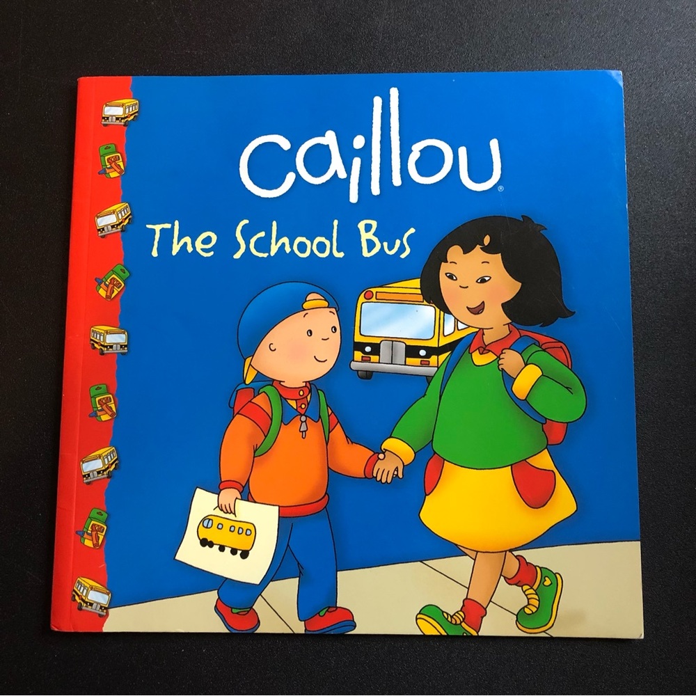 Caillou: The School Bus by Marion Johnson